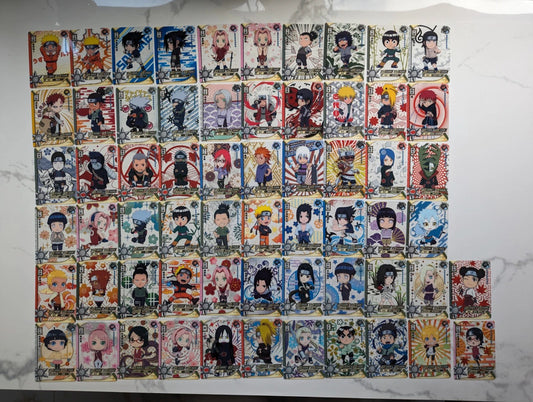 Cartes Naruto Kayou TR 1-62